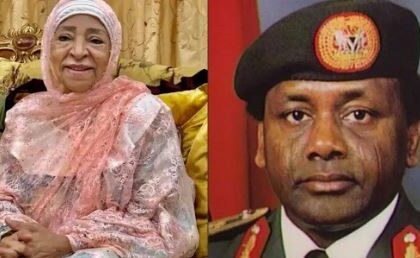 No Proof Maryam Abacha denies that her late husband General Abacha Looted Nigeria.