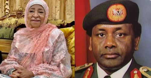 No Proof Maryam Abacha denies that her late husband General Abacha Looted Nigeria.